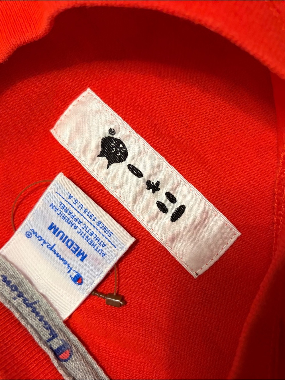 Ne net issey miyake champion Red Short Sleeve Tee image 3